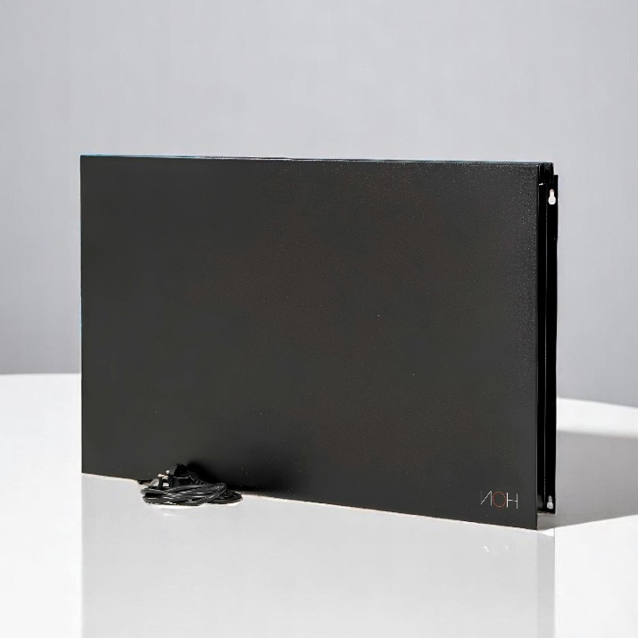 Инфракрасный обогреватель ИОН стандарт 0,7 700 Вт настенный (т) с терморегулятором/ Черный